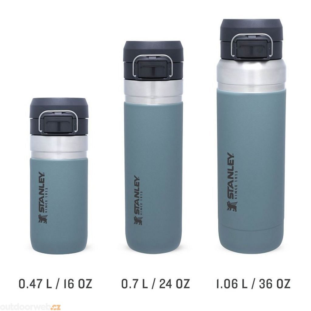  GO FLIP 470ml grey light - vacuum bottle - STANLEY