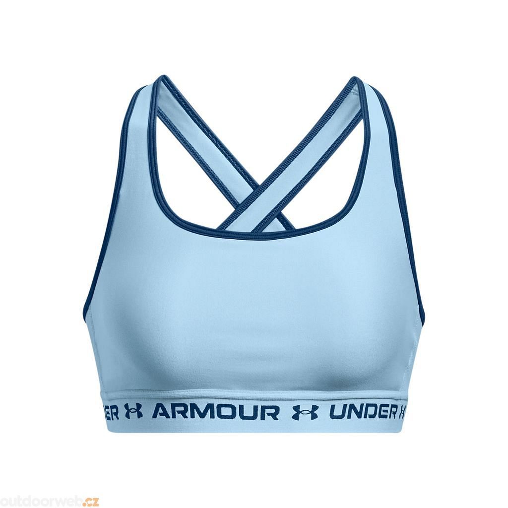 UNDER ARMOUR Training Heat Gear Armour Medium Support Crossback Sports Bra  - Yellow