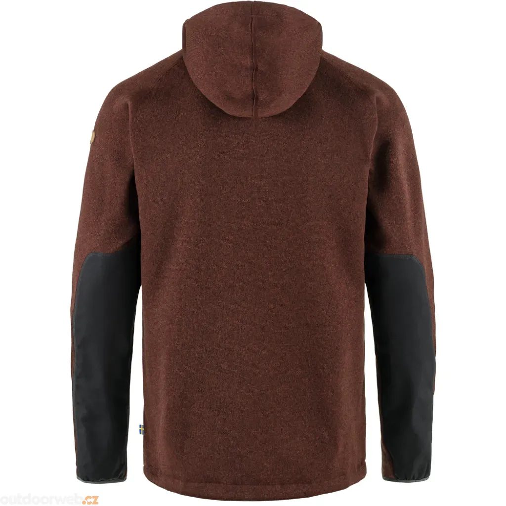  Övik Fleece Hoodie M, Autumn Leaf - fleece mikina pánská -  FJÄLLRÄVEN - 162.99 € - outdoorové oblečení a vybavení shop