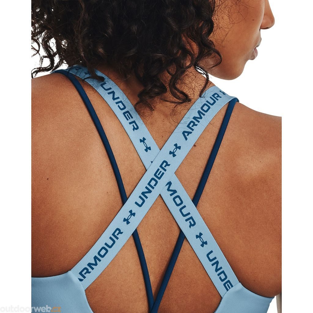  UA Crossback Low, Blue - sports bra - UNDER ARMOUR - 27.56  € - outdoorové oblečení a vybavení shop