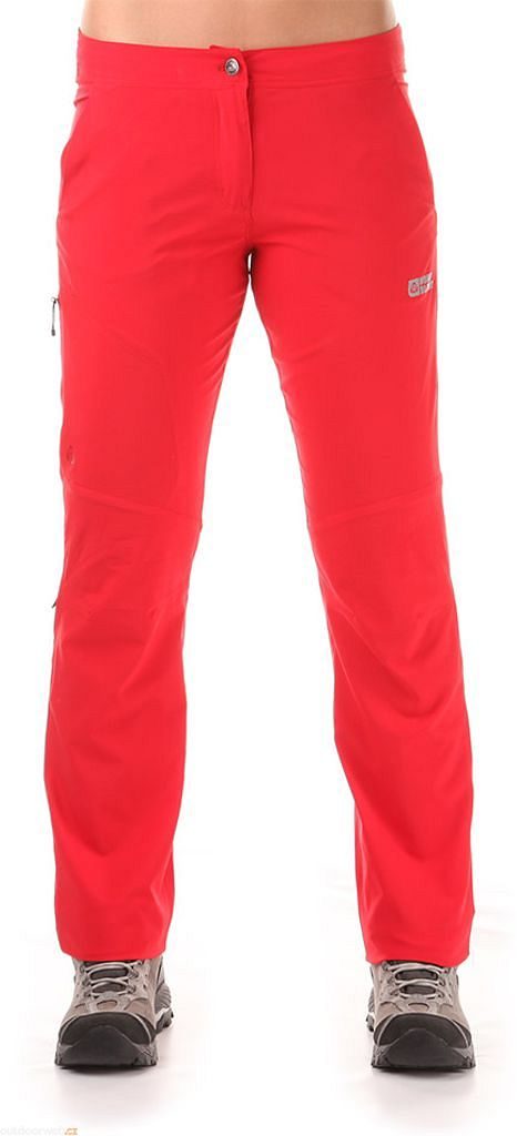 NBSPL6129 PLIABLE tmavě červená akce - Dámské outdoorové kalhoty -  NORDBLANC - 748 Kč