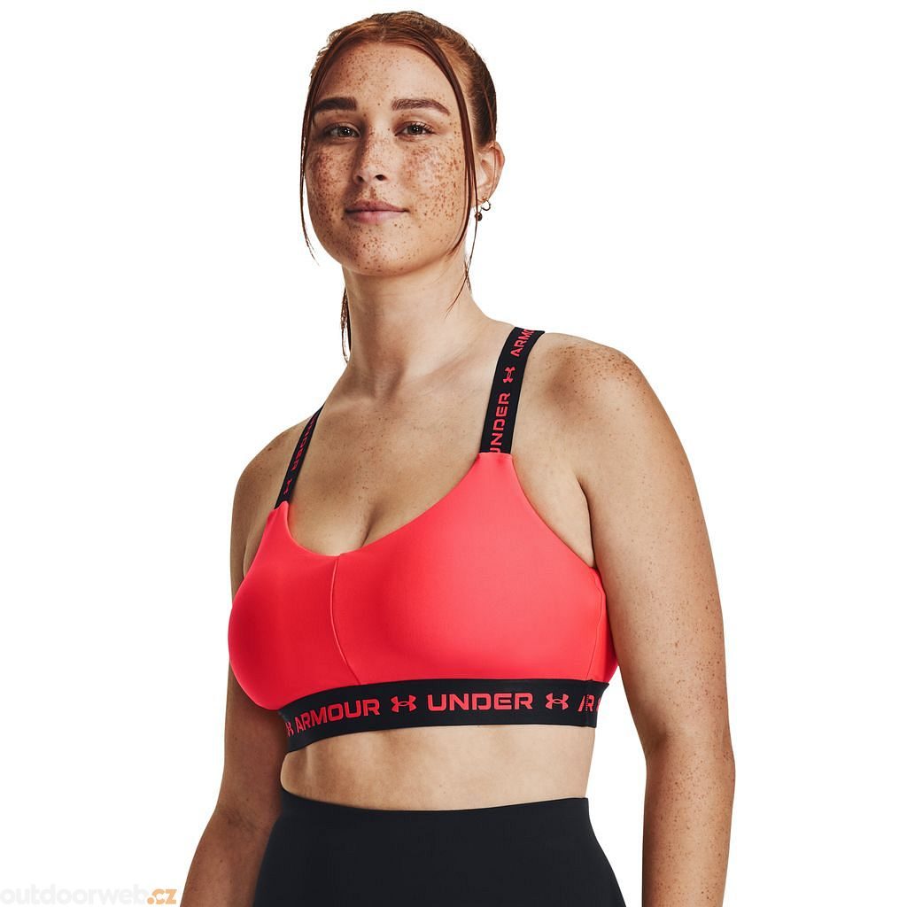  Crossback Low-RED - sports bra - UNDER ARMOUR