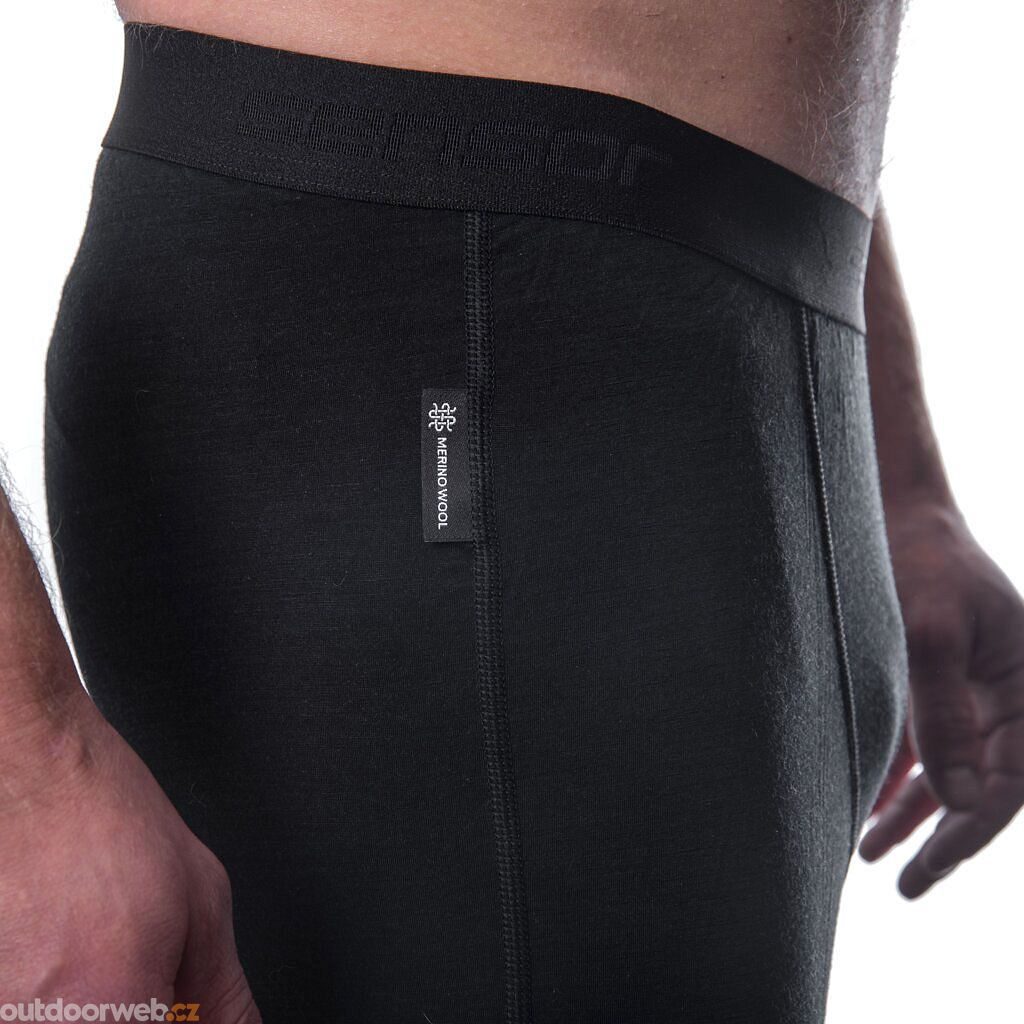 Outdoorweb.eu - MERINO AIR pánské spodky černá - Men's functional underwear  - SENSOR - 55.80 € - outdoorové oblečení a vybavení shop