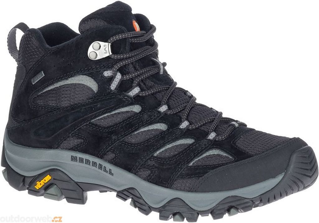 Outdoorweb.eu - J036243 MOAB 3 MID GTX black/grey - men's outdoor shoes -  MERRELL - 118.83 € - outdoorové oblečení a vybavení shop