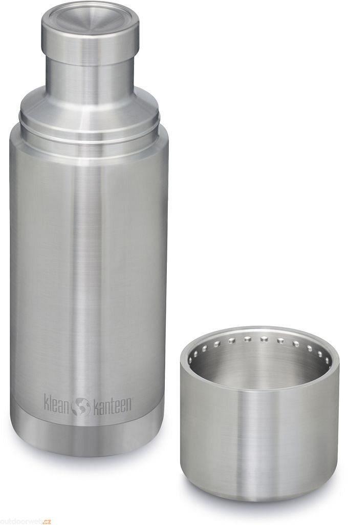 Klean Kanteen Insulated Classic 25oz Pour Through - Brushed Stainless