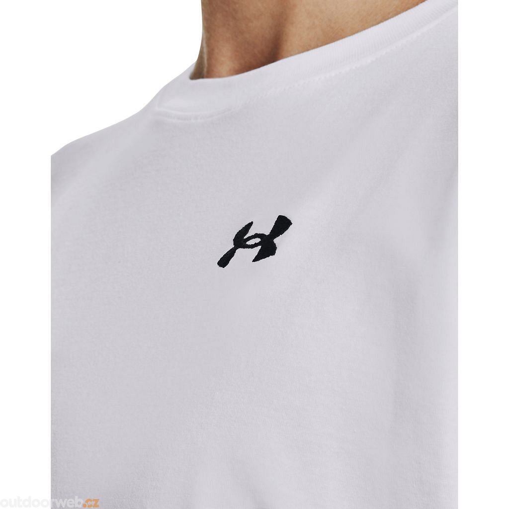  UA Esential Cttn Stretch Tee, White - T-shirt short sleeve  ladies - UNDER ARMOUR - 23.43 € - outdoorové oblečení a vybavení shop