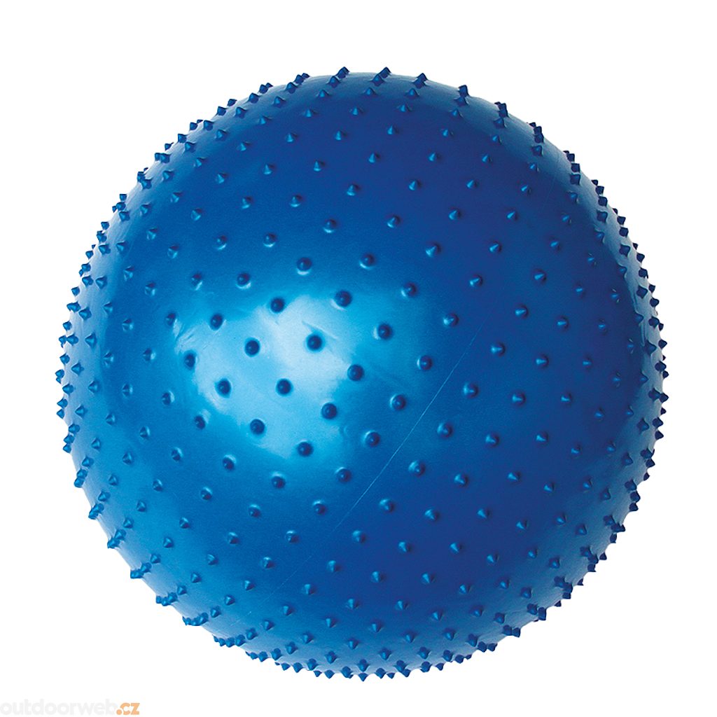 Gymball - 65 cm s výstupky modrý - nafukovací míč - YATE - 192 Kč