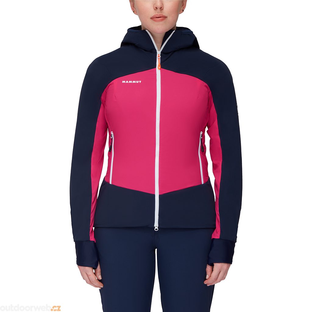 Taiss IN Hybrid Hooded Jacket Women, pink-marine - Women's jacket - MAMMUT  - 189.22 €