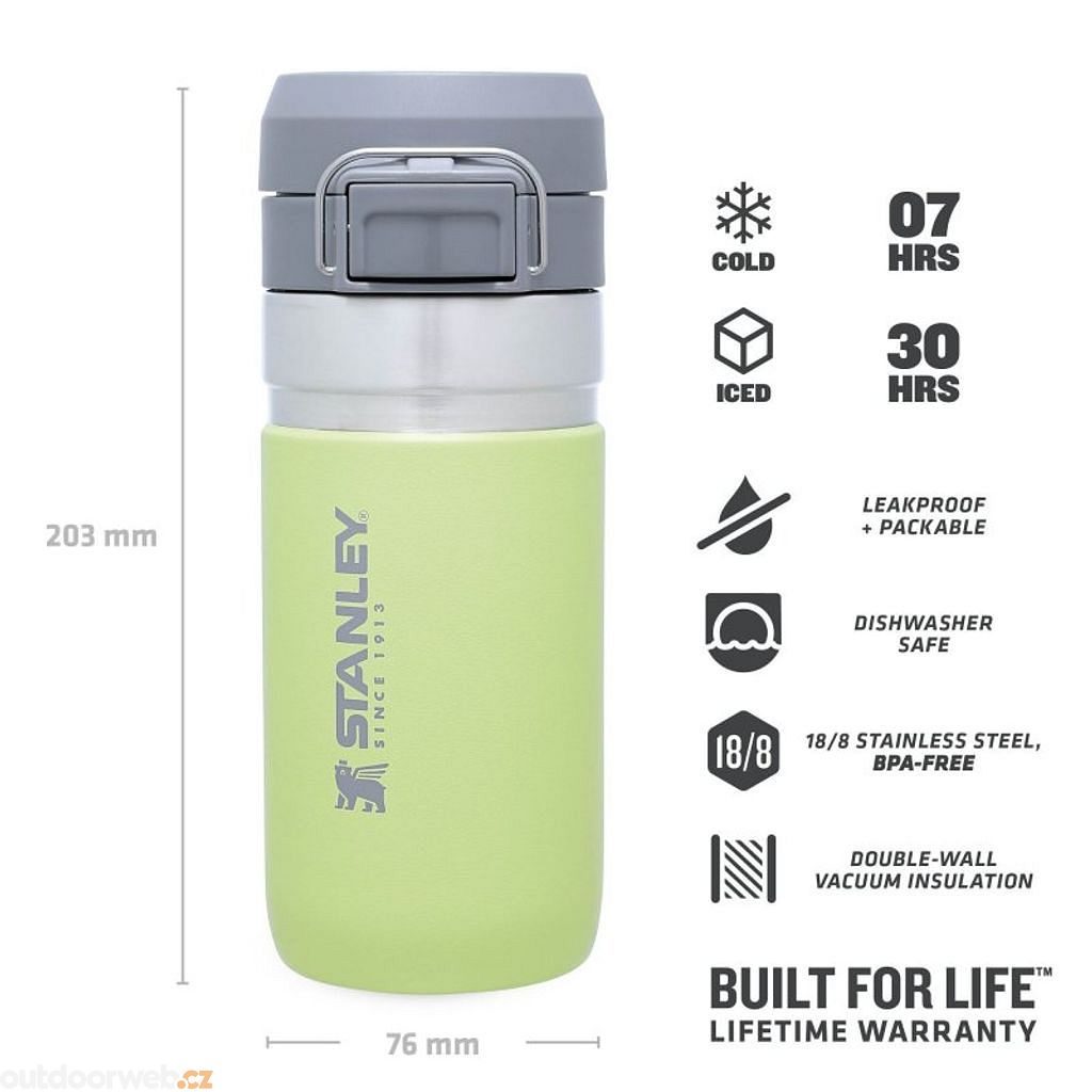  GO FLIP 470ml greenish - vacuum bottle - STANLEY