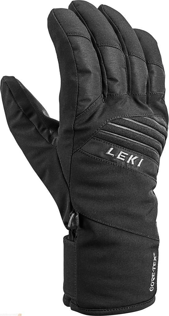 Space GTX, black - pánské lyžařské rukavice - LEKI - 1 394 Kč