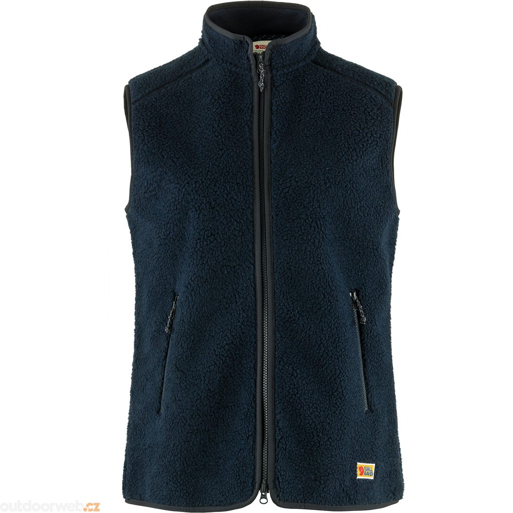  Vardag Pile Fleece Vest W, Navy - FJÄLLRÄVEN