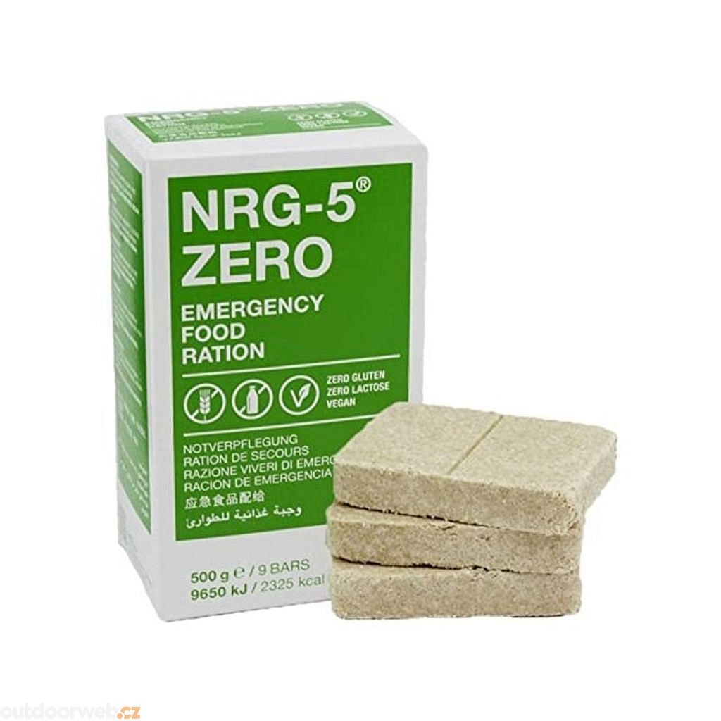 NRG-5® ZERO Emergency Food Ration (bez lepku) 500 g