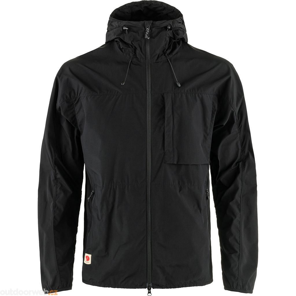 Outdoorweb.eu High Coast Wind Jacket M Black oudoor jacket for men FJALLRAVEN 192.94