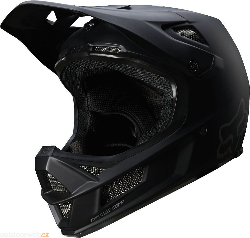 Rampage Comp Helmet Mt Blk, Matte Black 