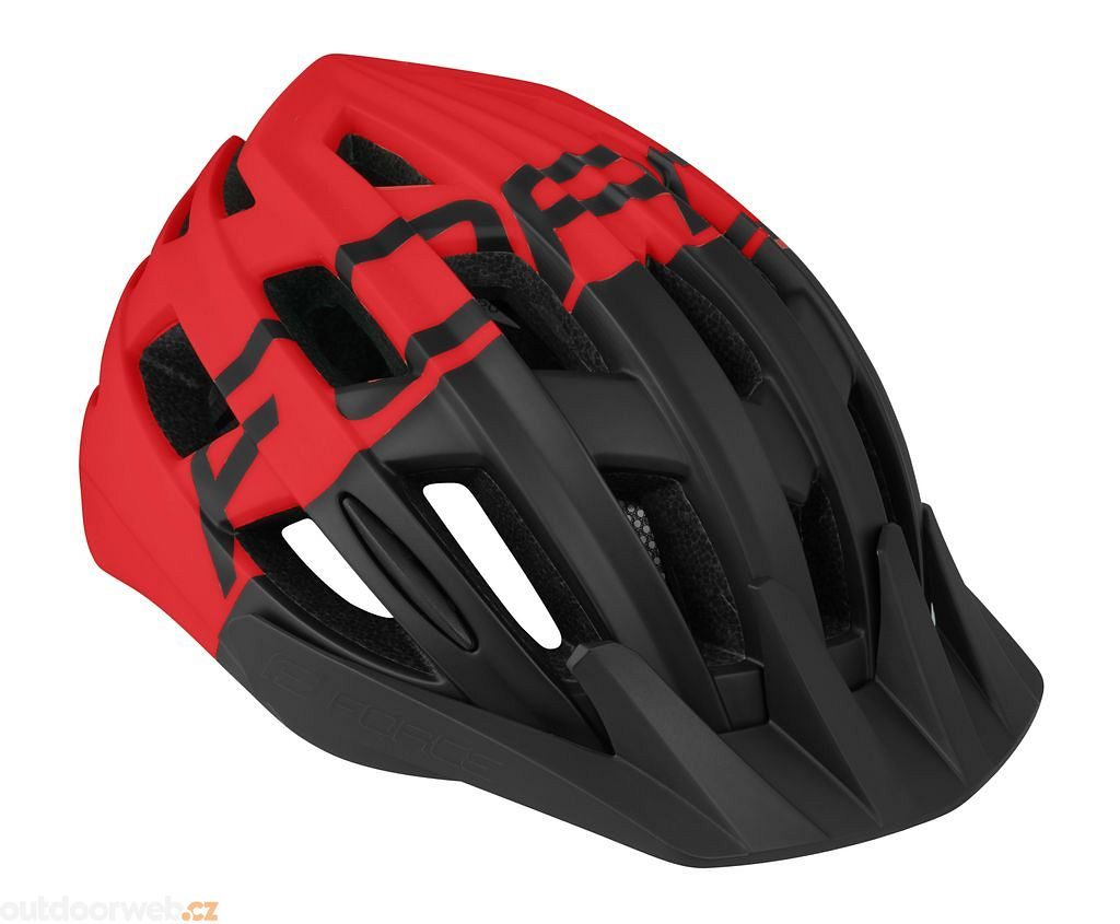 CORELLA MTB, černo-červená - přilba - FORCE - Cyklistické přilby -  cyklistika - 849 Kč