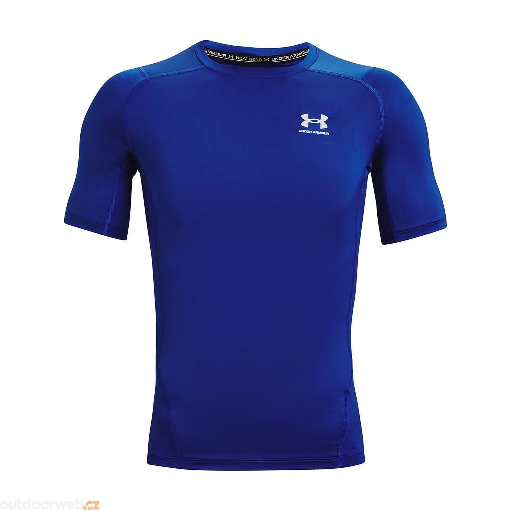  UA HG Armour Comp SS, Blue - men's short sleeve compression  shirt - UNDER ARMOUR - 23.42 € - outdoorové oblečení a vybavení shop