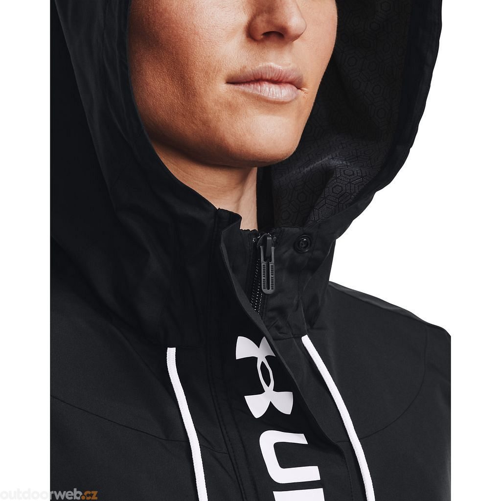UA Rush Woven FZ Jacket, Black - women's jacket - UNDER ARMOUR - 85.44 €