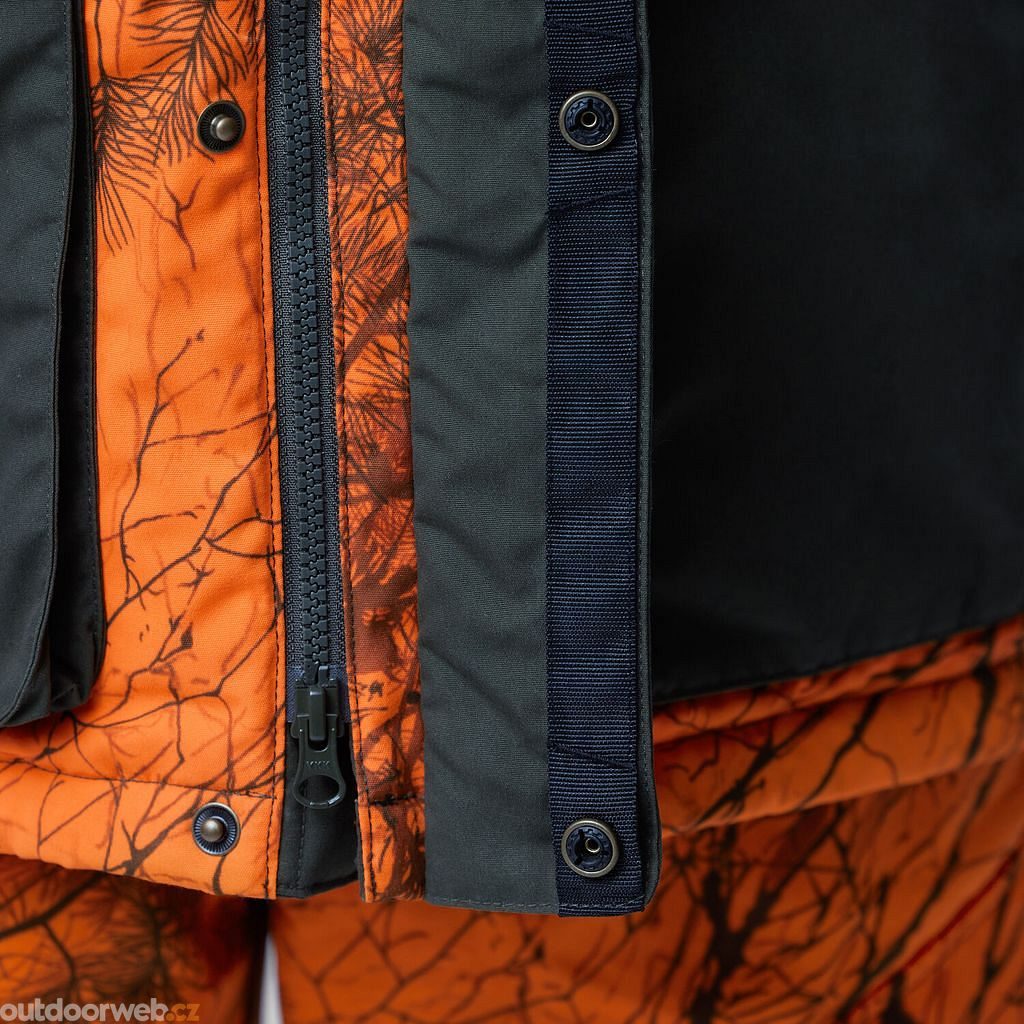 Outdoorweb.cz Brenner Pro Padded Jacket M Orange Multi Camo Deep