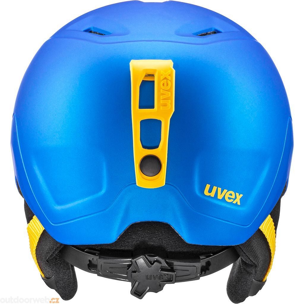 HEYYA PRO blue-yellow mat - Junior ski helmet - UVEX - 70.56 €