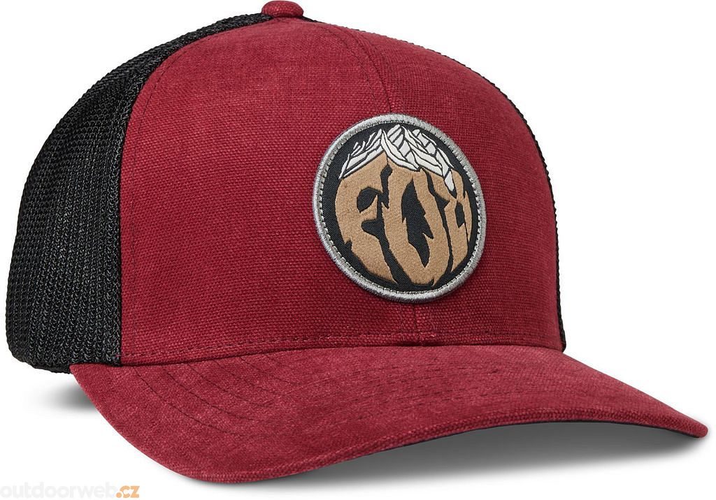 Turnouts Mesh Flexfit Hat, Scarlet - Pánská čepice - FOX - 33.82 €