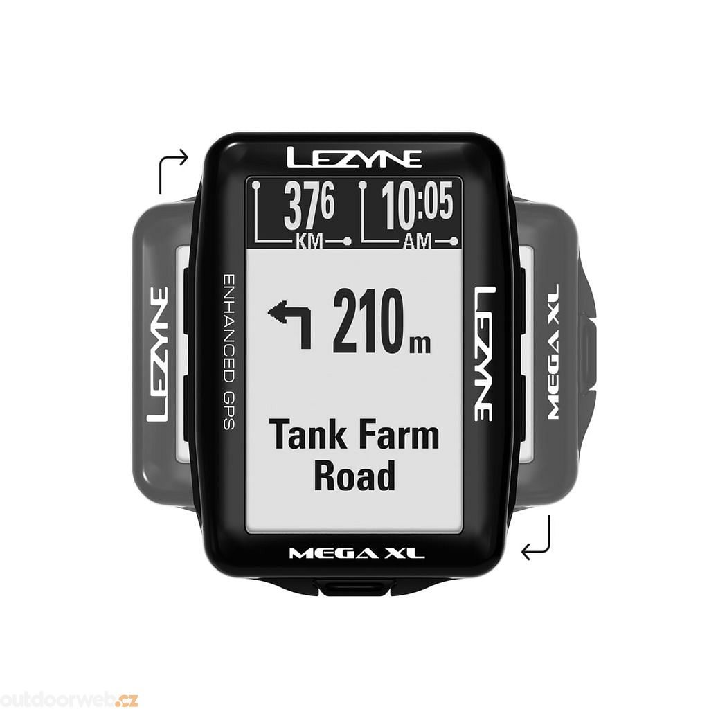Outdoorweb.eu MEGA XL GPS SMART LOADED BLACK gps LEZYNE