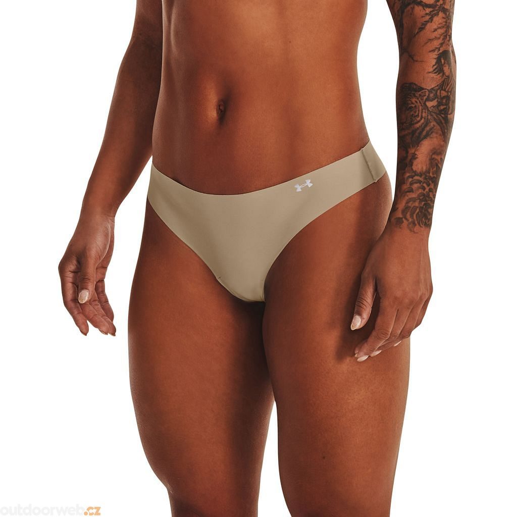  PS Thong 3Pack, Brown - women's underwear - UNDER ARMOUR -  19.29 € - outdoorové oblečení a vybavení shop