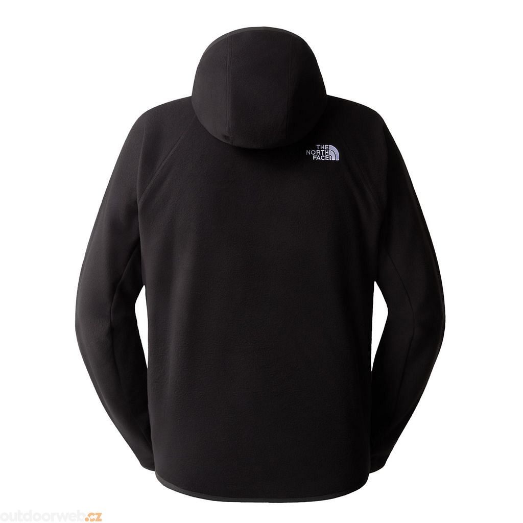 M 100 GLACIER HOODIE, TNF BLACK - men's sweatshirt - THE NORTH FACE - 71.31  €