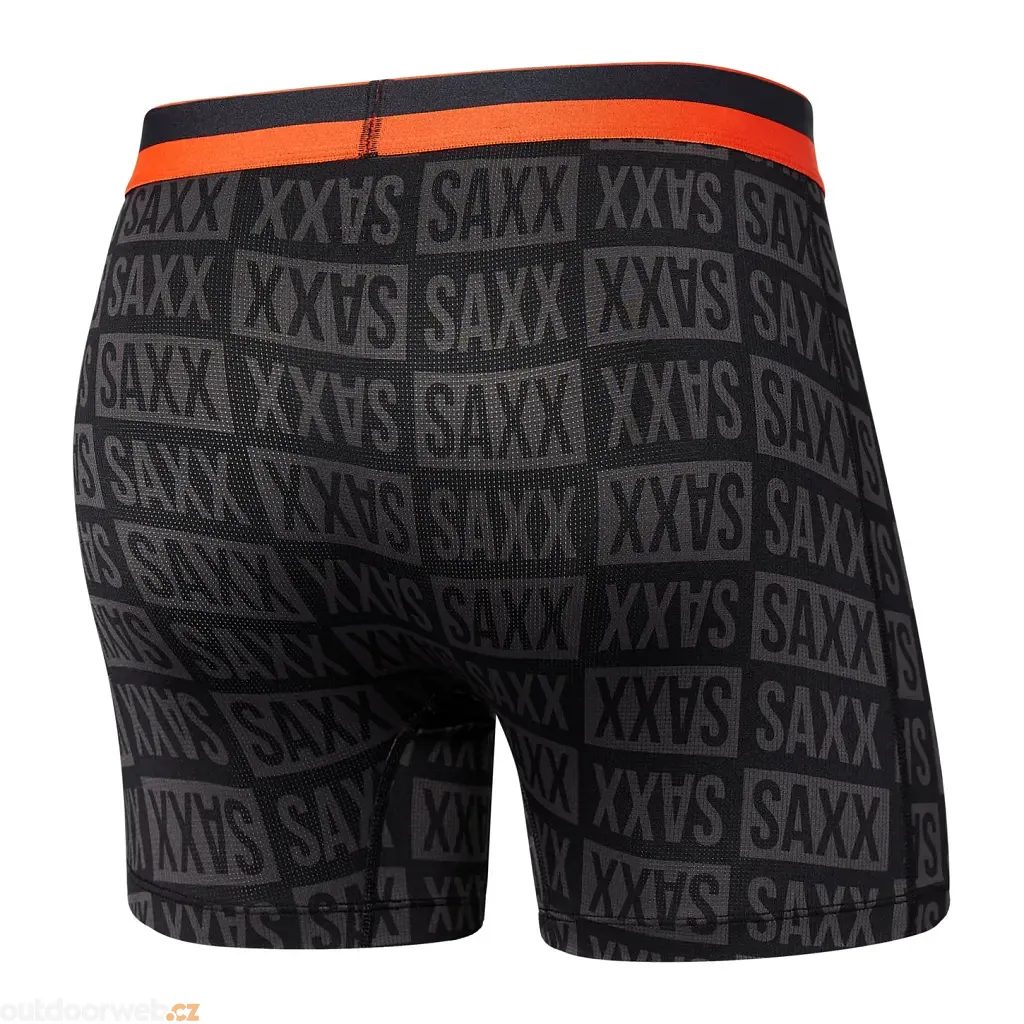  SPORT MESH BB FLY, Checkerboard- Black - boxers - SAXX -  17.36 € - outdoorové oblečení a vybavení shop