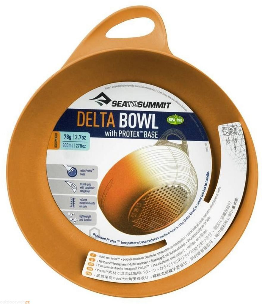 Delta Bowl Orange