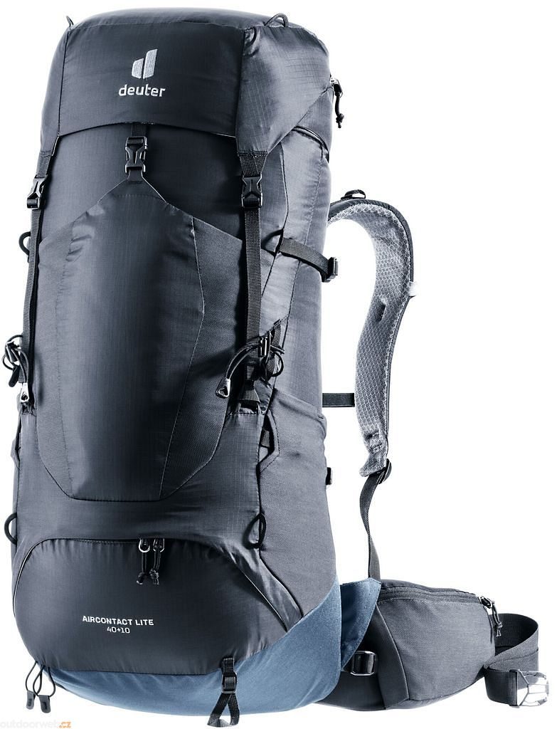 Outdoorweb.eu - Aircontact Lite 40 + 10, black-marine - Trekking backpack -  DEUTER - 160.59 € - outdoorové oblečení a vybavení shop