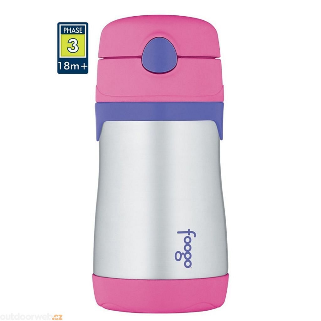 Baby thermos 290 ml pink - Stainless steel vacuum insulated bottle - THERMOS  - 23.43 €