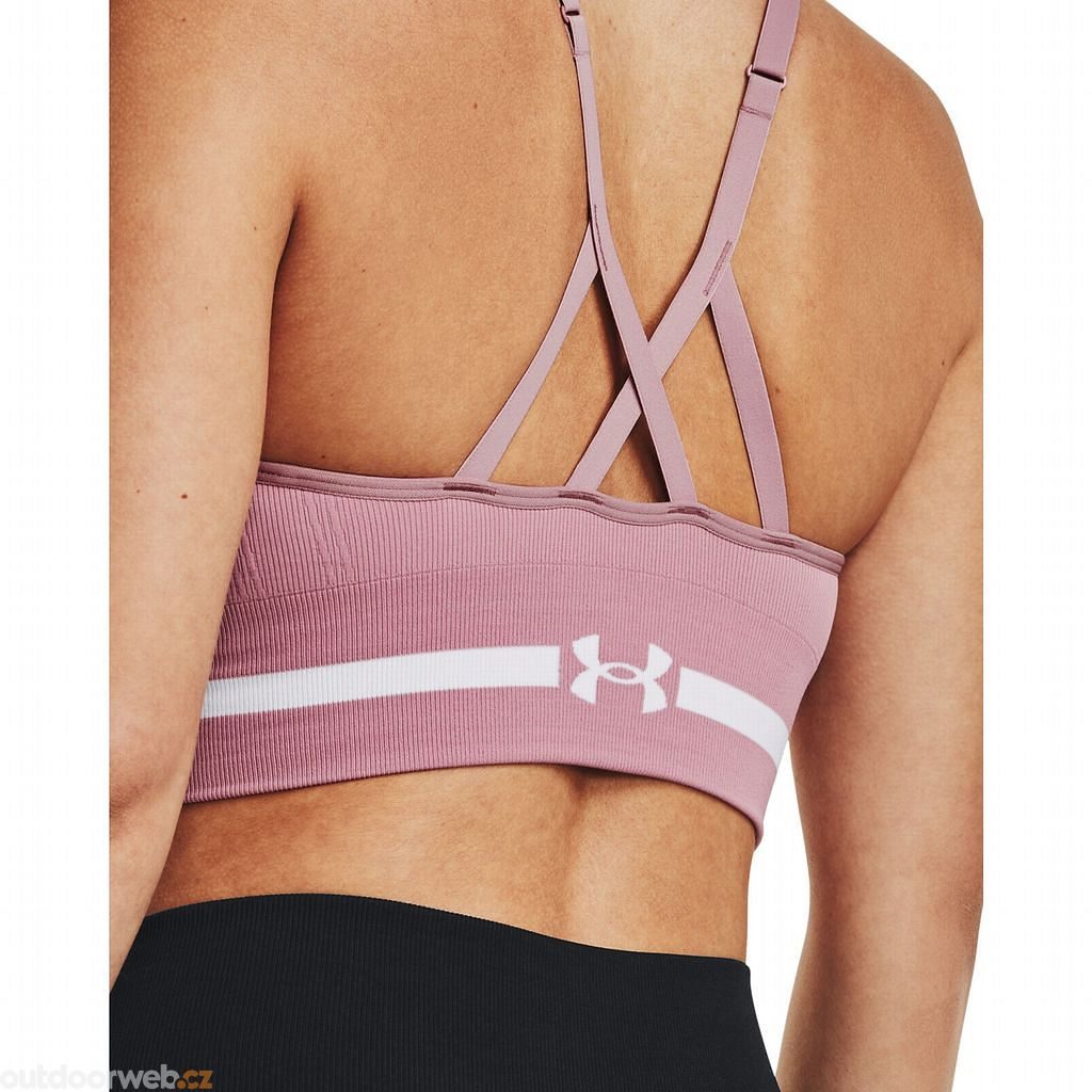  Seamless Low Long Bra-GRN - sports bra - UNDER ARMOUR -  37.84 € - outdoorové oblečení a vybavení shop