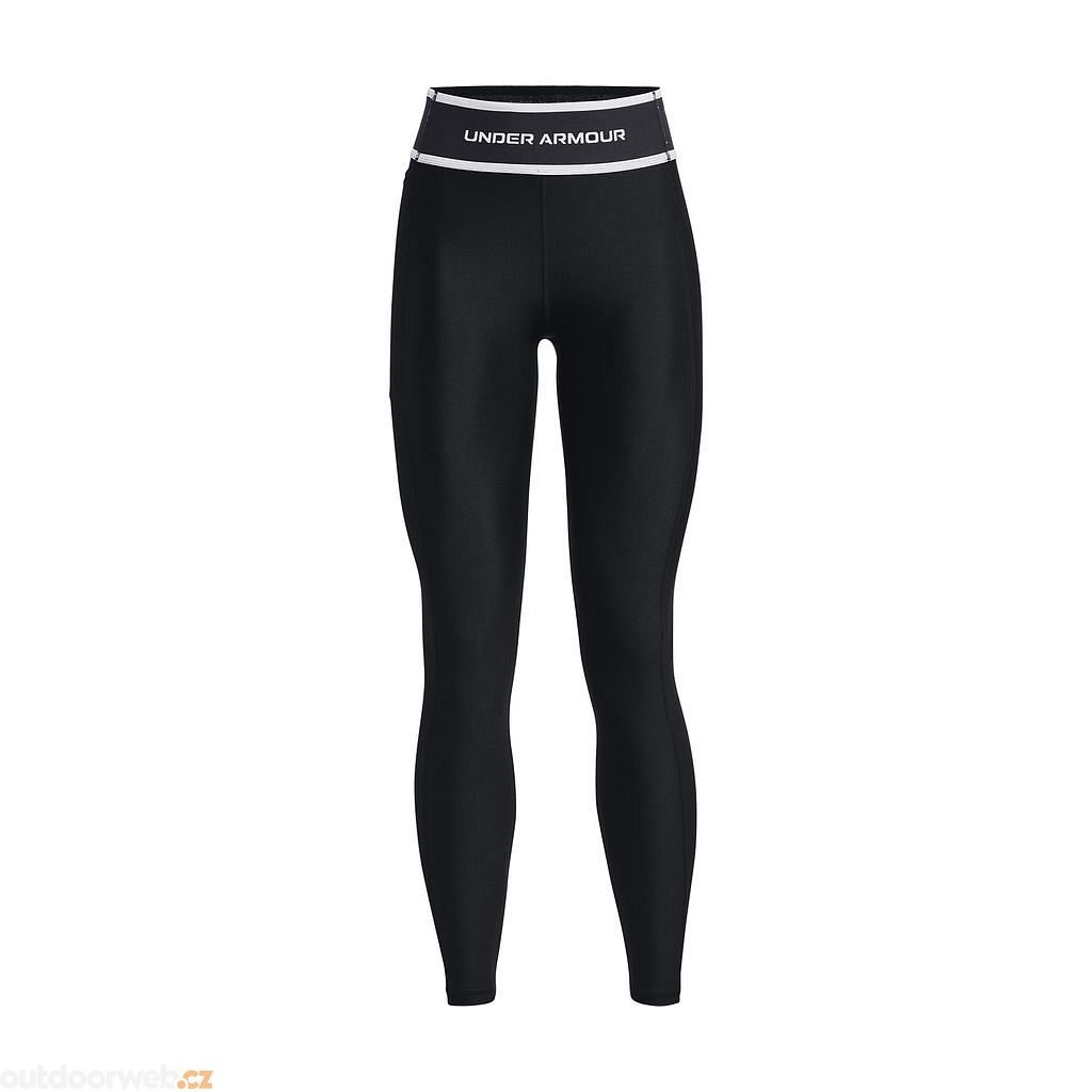  Armour Branded WB Legging, Black - women's compression  leggings - UNDER ARMOUR - 39.52 € - outdoorové oblečení a vybavení shop