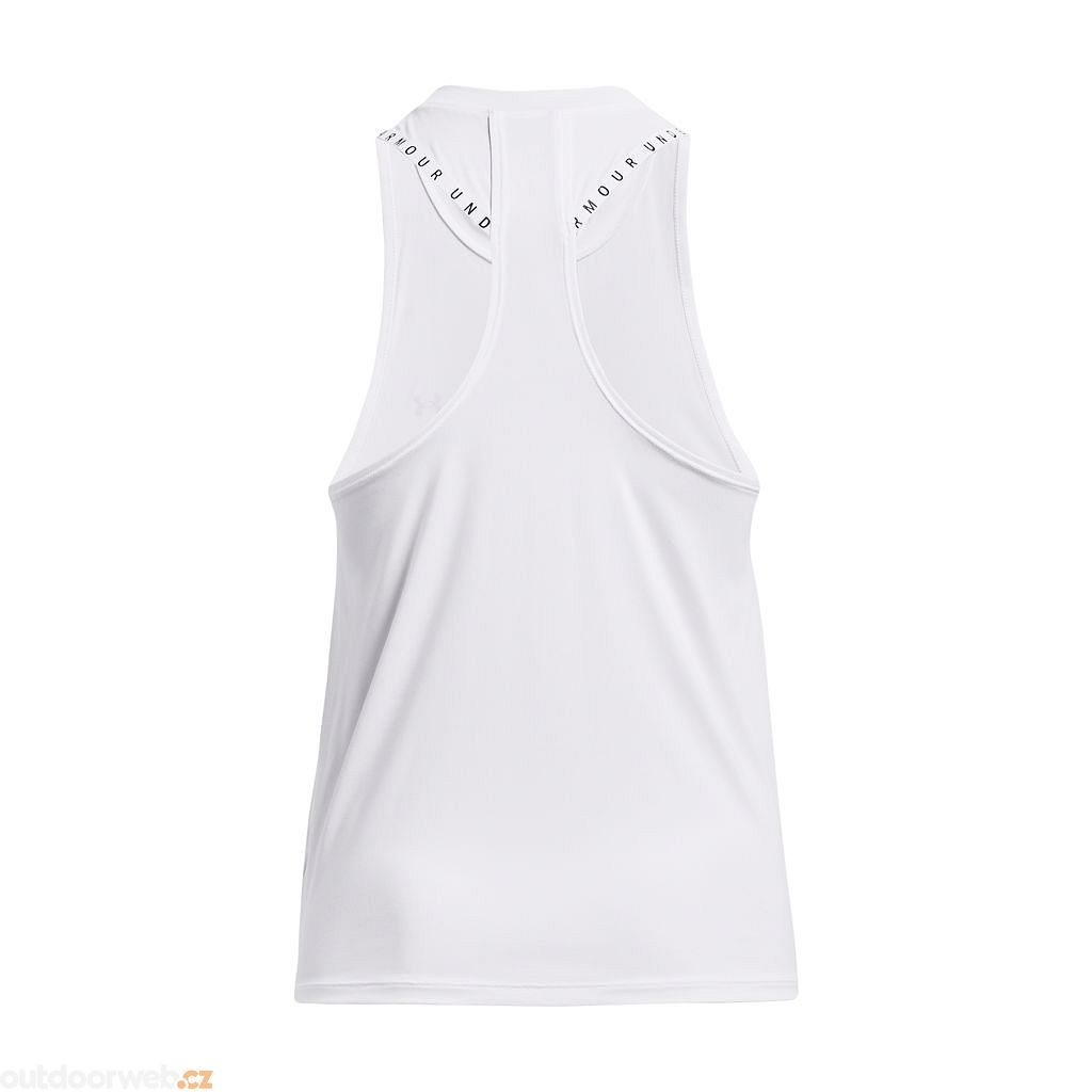 Under Armour Knockout Novelty Women's Tennis Tank - White