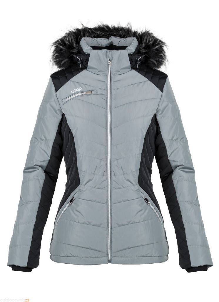 OVKA, šedá - dámská lyžařská bunda - LOAP - 1 599 Kč
