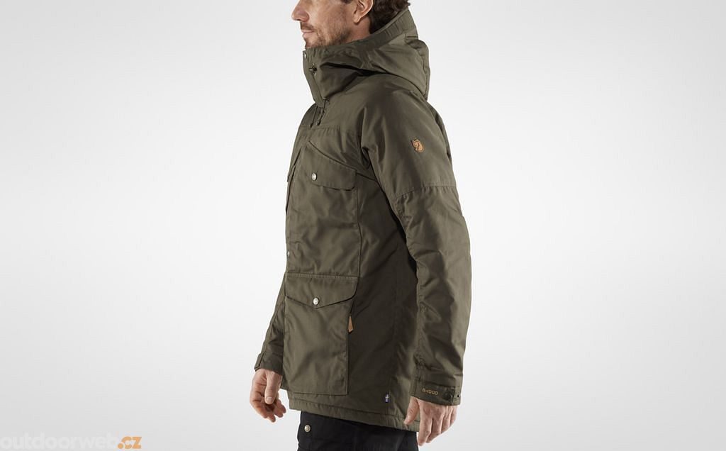 Vidda Pro Wool Padded Jacket M Dark Olive - zimní bunda pánská - FJÄLLRÄVEN  - 479.40 €