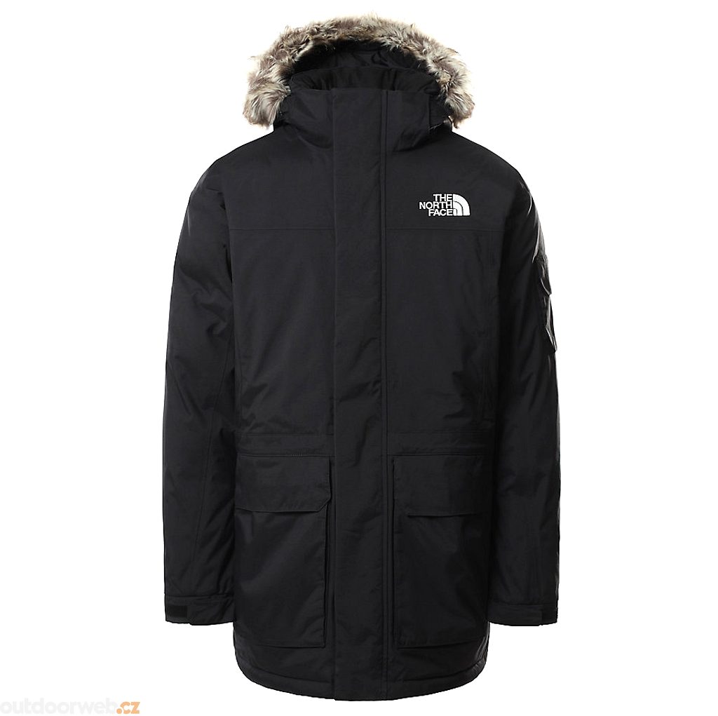 M RECYCLED MCMURDO, TNF BLACK - men's winter parka - THE NORTH FACE -  391.56 €