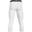 UA HG Armour 3/4 Legging, White