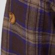Övik Classic Flannel Shirt W Black Oak-Dark Violet