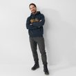 Fjällräven Logo Hoodie M Dark Violet