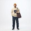 Fjällräven Logo Knit Sweater M Dark Navy