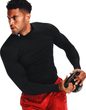 UA HG Armour Comp Mock LS-BLK