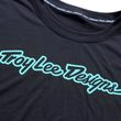 SKYLINE RIDE TEE SIGNATURE BLACK / REAL TEAL