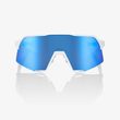 S3 - Matte White - HiPER Blue Multilayer Mirror Lens