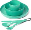 Camp Dinnerware Set w/ Mesh Sack - [6 Piece Cabbage Cabbage