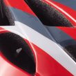420327 SOLSTICE SILVER/RED - Cyklo přilba