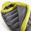 Spark Women's -1C Down Sleeping Bag Long, Pewter Grey