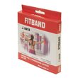 FIT BAND 200x12cm medium stiff/red