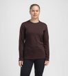 LightWool 180 Crewneck W's Chocolate Plum