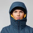 Bergtagen 60 Insulation Jkt W Mustard Yellow-Mountain Blue